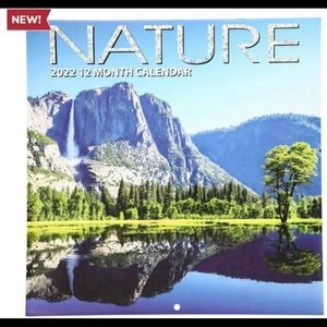 NEW 2022 12 Month Nature Calendar FREE SHIPPING
